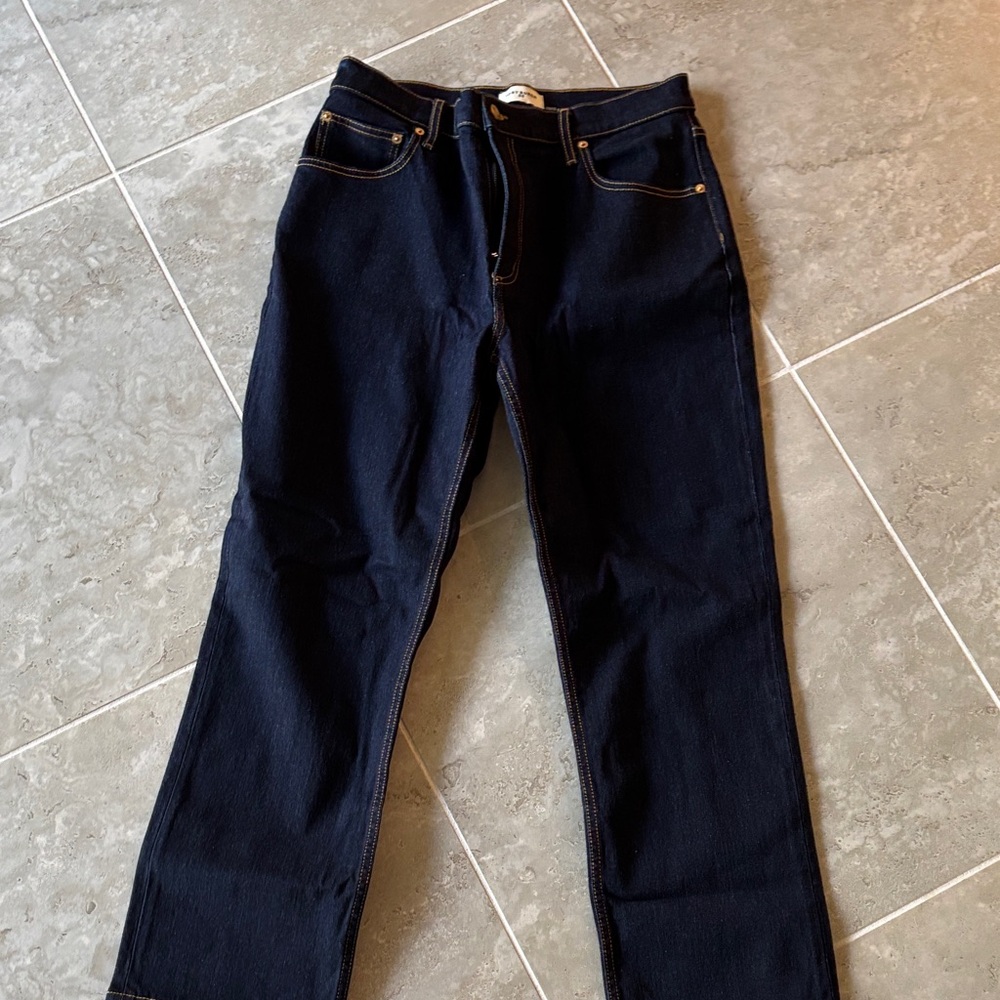 SALE 🎈🎈Tory Burch Women's Dark Blue Ankle Jeans